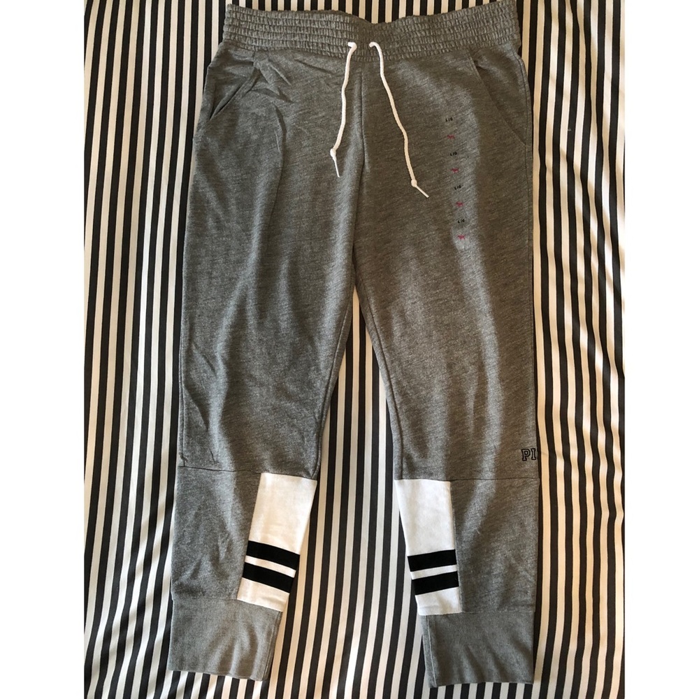 NWT PINK Skinny Jogger Sweatpants